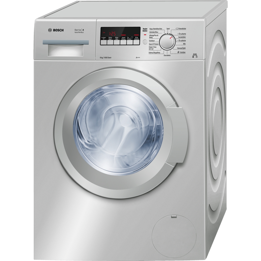Bosch çamaşır makinesi programları